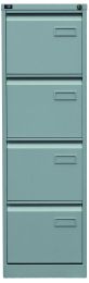 BISLEY Light Hängeregistraturschrank BxTxH 413x622x1321 mm, silber, IPCCA14355