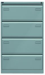 BISLEY Light Hängeregistraturschrank BxTxH 800x622x1321 mm, silber, CDF4355