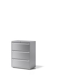 BISLEY Essentials Aufbewahrungssystem BxTxH 800x470x1000-1024 mm, silber, YESF0810355