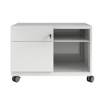 BISLEY Note Caddy BxTxH 800x490x563 mm, verkehrsweiß, CADM08LH696