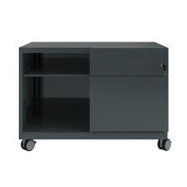 BISLEY Note Caddy BxTxH 800x490x563 mm, anthrazitgrau, CADM08RH634