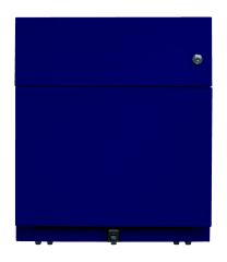 BISLEY Containersystem Note BxTxH 420x565x495 mm, oxfordblau, NWA59M7SF639