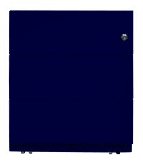 BISLEY Containersystem Note BxTxH 420x565x495 mm, oxfordblau, NWA59M7SSS639