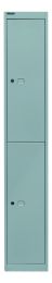 BISLEY Garderoben- & Schließfachsystem OFFICE BxTxH 305x305x1802 mm, silber, CLK122355
