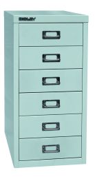 BISLEY Schubladenschrank MultiDrawer BxTxH 279x380x590 mm, lichtgrau, L296645