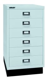 BISLEY Schubladenschrank MultiDrawer BxTxH 349x432x670 mm, lichtgrau, L29A36S645