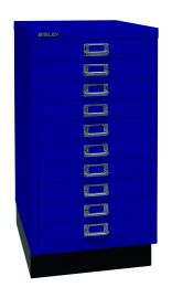 BISLEY Schubladenschrank MultiDrawer BxTxH 349x432x670 mm, oxfordblau, L29A310S639