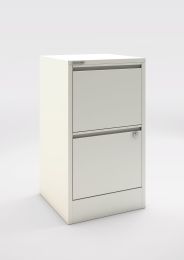 BISLEY Schubladenschrank PFA | Home Filer BxTxH 413x400x672 mm, verkehrsweiß, HF2696