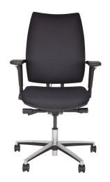BISLEY Seating, Polster, BxTxH 690x540-600x1060-1180 mm, schwarz, DSU733