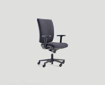 BISLEY Seating BxTxH 620x430x990 mm, schwarz, FIVEKLNE0018