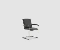 BISLEY Seating BxTxH 570x620x860 mm, schwarz, CUBSCP2ZS0901