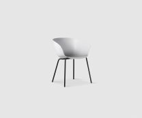 BISLEY Seating BxTxH 580x470x590 mm, weiß, STAY4P2PXS001