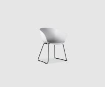 BISLEY Seating BxTxH 580x450x590 mm, weiß, STAYKP2PXS001