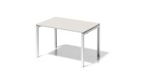 BISLEY Cito Schreibtisch BxTxH 1200x800x740 mm, Dekor grauweiß, Gestell verkehrsweiß, DUF1208GW396