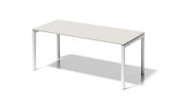 BISLEY Cito Schreibtisch BxTxH 1800x800x740 mm, Dekor grauweiß, Gestell verkehrsweiß, DUF1808GW396