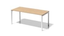 BISLEY Cito Schreibtisch BxTxH 1800x800x740 mm, Dekor ahorn, Gestell verkehrsweiß, DUF1808MP396