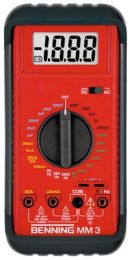 BENNING Digital-Multimeter im Lederetui MM 3