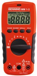 BENNING Digitaler Multimeter mit berührungslosem Voltsensor MM 1-3