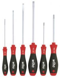 SoftFinish(R) Schlitz/Phillips   /  Schlitz/Pozidriv  Schraubendrehersatz, 6-tlg.