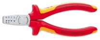 KNIPEX Crimpzange fuer Aderendhuelsen 0,25-2,5 qmm 