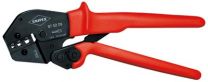 KNIPEX Crimp-Hebelzange für isolierte Kabelschuhe/Steckverbinder 250 mm