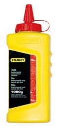 STANLEY Schlagschnurkreide 1000 g rot 