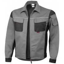 Bundjacke PRO MG245g grau/schwarz Gr.L