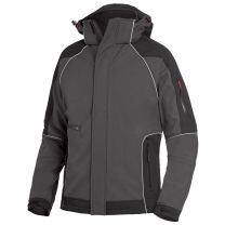 FHB Softshell Jacke "Walter" anthrazit-schwarz - Größen: XS-XXXL