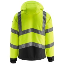 Mascot Softshell-Jacke Blackpool, hi-vis gelb schwarzblau, Gr. L
