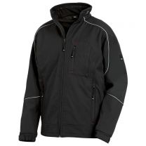 FHB Softshell-Allwetter Jacke "Dirk" schwarz - Größen: XS - XXXL