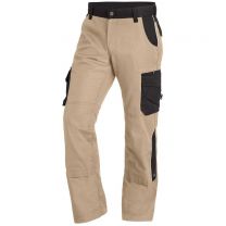 FHB Arbeits-Bundhose MG300 Gr.48 FHB beige-schwarz 