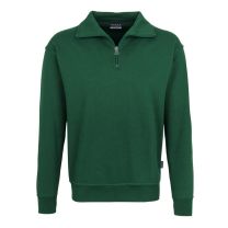 HAKRO Zip-Sweat-Shirt, tanne, Gr. L 