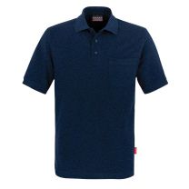 HAKRO Polo-Shirt mit Tasche, tinte, Gr. XXL 