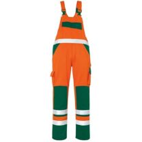 Mascot BARRAS LATZHOSE, ORANGE GRÜN, Gr. 82C54