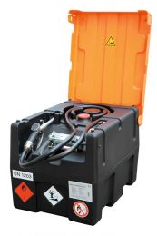 Cemo Mobile Benzintankstation, Volumen 190 l, mit Handpumpe, BxTxH 800x600x610 mm, Gewicht 28 kg, 10094