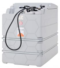 Cemo Dieseltankanlage, Indoor Basic, Vol. 2500 l, 4 m Befüllschlauch, Gewicht 220 kg, mit E-pumpe 56 l/min, 10293