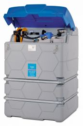 Cemo Tankanlage für Adblue, Indoor Basic, Vol. 1500 l, 6m Befüllschlauch, Gewicht 165 kg, E-Pumpe 35 l/min, 10301