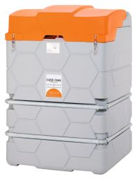 Cemo Schmierstoff-Anlage, Outdoor Premium, Vol. 1500 l, 15 m Befüllschlauch, Inkl. digitaler Zähler, mit Klappdeckel, E-Pumpe 9 l/min, 10313