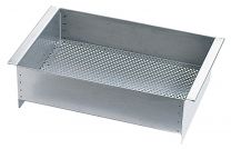 Zubehör zu Tauchtank: Teilekorb aus Edelstahl, BxTxH 400x280x120 mm