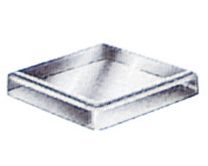 Deckel, Polystyrol, glasklar, für Einsatzkästen LxBxH 49x49x40 mm, VE 50 Stück
