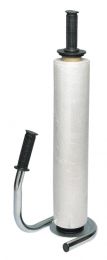 Handabroller (verchromt), für Folie 450-500 mm Breite, mit Folienbremse