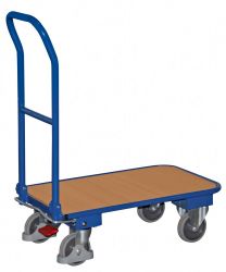 VARIOfit Klappwagen, 1 Bügel, Ladefläche LxB 720x450 mm, Außenmaße LxBxH 815x450x940 mm, Traglast 150 kg, sw-450.802