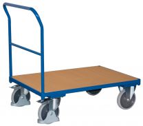 VARIOfit Schiebebügelwagen, Ladefläche LxB 1000x600 mm, Außenmaße LxBxH 1125x600x1015 mm, Traglast 500 kg, sw-600.100