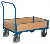 VARIOfit Kastenwagen, Ladefläche LxB 1210x750 mm, Außenmaße LxBxH 1325x800x1015 mm, Traglast 500 kg, sw-800.402