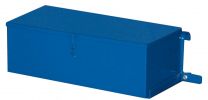VARIOfit Werkzeugkiste BxTxH 460x205x153 mm, passend zu Stahlflaschenkarre für  2 x 10 l-Flaschen, zfk-460.001