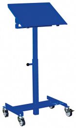 VARIOfit Materialständer inkl. 2 Bremsrollen, BxTxH 510x410x780-1180 mm, sw-405.002