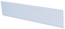Lochwand mit Quadratlochung, BxH 1500x302 mm, RAL 7035