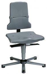 Arbeitsdrehstuhl mit Gasfeder-Höhenverstellung - Permanentkontakt - Sitzhöhe 430-580 mm - DIN 68 877