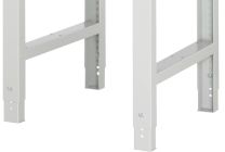 Höhenverstellsatz, Arbeitshöhe 790-1140 mm, nur für Baukastenwerkbänke mit 2 Füßen, nicht nachrüstbar