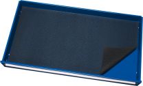 Einteilungssortiment für Schubladen BxT 1055x560 mm,+E1 Anti-Rutsch-Matte